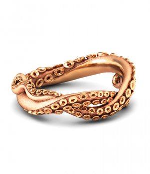 Тематическое кольцо "Осьминог" (Мод. 516)